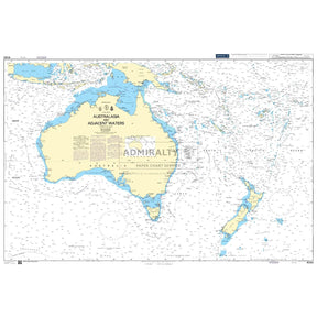 Thumbnail of Admiralty Chart 4060: Australasia and Adjacent Waters