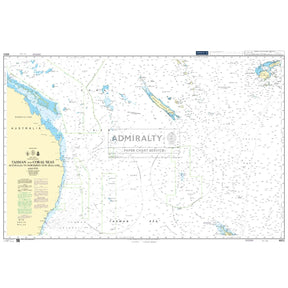 Thumbnail of Admiralty Chart 4602: Tasman and Coral Seas Australia to Northern New Zealand and Fiji