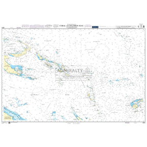 Thumbnail of Admiralty Chart 4604: Coral and Solomon Seas and Adjacent Seas