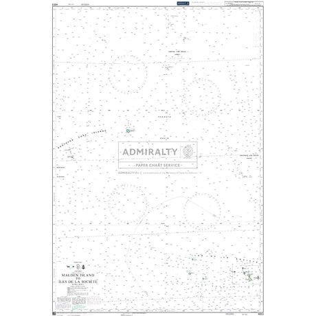 Thumbnail of Admiralty Chart 4653: Malden Island to Iles de la Societe
