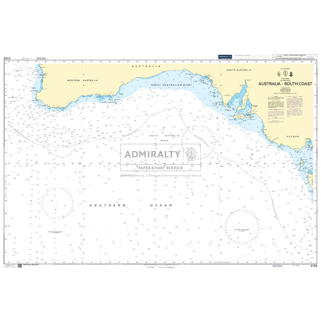 Thumbnail of Admiralty Chart 4709: Australia - South Coast