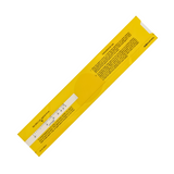 A yellow plastic envelope with a white sliding scale ruler visible inside, hinting at its use as a maritime navigation tool. The Blundell Harling NATO Speed-Time-Distance Calculator is enclosed, featuring black printed text detailing its precise functionality.