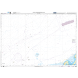 Admiralty Chart DE164: Waters between Mon and Rugen, by Admiralty, details navigation routes, depth markings, buoys, and coastal features in the area near Mon and Rugen.