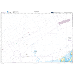 Admiralty Chart DE164: Waters between Mon and Rugen, by Admiralty, details navigation routes, depth markings, buoys, and coastal features in the area near Mon and Rugen.