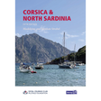 Cover of "Corsica and North Sardinia" by Imray shows sailboats in a serene bay with rocky mountains and blue sky—ideal for those seeking a Mediterranean anchorage or Corsica sailing guide. Title and authors appear at the top.