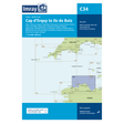 Imray Chart C34: Cap d'Erquy to Ile de Batz maps France’s north coast, with ports, navigation details, SHOM data, map key, and instructions. Published May 2024 by Imray.