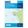 Imray Chart C38: Anse de Bénodet to Presqu'île de Quiberon is a nautical map of France’s west coast, scale 1:80,000. Part of Imray's C Series for Northwest Europe, it features ports and is branded by Imray.