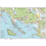 Imray Chart C39: Lorient to Le Croisic by Imray is a detailed nautical chart of France's west coast, featuring depths, navigation aids, islands, and harbor insets—perfect for cruising Northwest Europe.