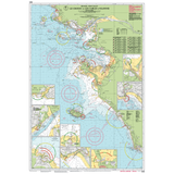 Imray Chart C40: Le Croisic to Les Sables d'Olonne by Imray details France’s west coast, with coastal features, water depths, navigation aids, harbor insets, legends, and navigation tables for safe cruising.
