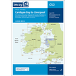 Imray Chart C52: Cardigan Bay to Liverpool, by Imray, features a nautical chart cover highlighting the route via Menai Strait, Ireland, and Wales. Coverage zones are marked; the blue “C52” label and Imray branding are clearly shown.