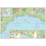 Imray Chart C6: Salcombe to Lizard Point by Imray features detailed cruising charts, coastal towns, water depths, navigation symbols, and nine insets of harbors and river mouths along southwest England.