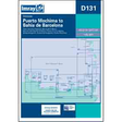 Imray Chart D131: Puerto Mochima to Bahia de Barcelona cover, by Imray, features a map layout and English-Spanish text on a blue and white background.