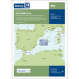 The cover of Imray Chart M3: Islas Baleares by Imray features the Balearic Islands (Ibiza, Mallorca, Menorca, Cabrera) and surrounding coasts, plus a blue Imray M Series logo for Mediterranean navigation.