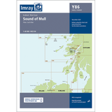Imray Chart Y86: Sound of Mull, from the Imray Y Series Small Format charts, covers part of Scotland’s west coast and nearby islands—ideal for small craft. The chart features the Imray logo and publication details at the top.