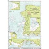 Imray Chart A11: Bahia de Guanica to Punta Borinquen by Imray covers Puerto Rico's west coast, with insets of Bahia de Mayaguez, Bahia de Guanica, Isla Mona, and Isla de Puerto Rico—ideal for GPS navigation and chart enthusiasts.