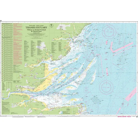 Imray Chart C1: Thames Estuary - SailorShop