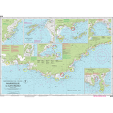 Imray Chart M15: Marseille to San Remo by Imray—a detailed nautical chart of the Mediterranean coast from Marseille to San Remo, featuring harbor insets, depth markings, navigational symbols, and key sailing routes.