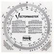 The Weems & Plath Vectormaster from SailorShop.co.uk is a square navigation tool featuring circular slide rule dials, degree markings, and instructions for calculating wind correction and speed.