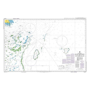 Admiralty Chart AUS377: Bligh Entrance to Eastern Fields by Admiralty features depth markings, reefs, underwater features, navigation aids, island outlines, and notes for safe navigation.
