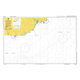 Admiralty Chart AUS805: Point Hicks to Cape Howe by Admiralty displays the coastline with yellow-highlighted land, detailed shore features, and ocean depth markings in the Tasman Sea.
