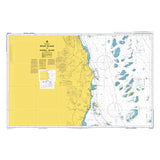 Admiralty Chart AUS829: Brook Islands to Russell Island by Admiralty details the Queensland coast, shading land yellow and water blue, with islands, reefs, and navigational markings from the UK Hydrographic Office.