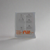 The Flip Cards - Sound and Light Signals by Flip Cards are encased in a clear plastic wrap and provide instructions on sound and light signals according to navigational regulations. The grey card displays four line drawings of a cone-shaped device emitting rays to illustrate various signals, along with the text "Sound and Light Signal.