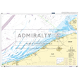 Product image of Admiralty Chart BE11 | Vlaamse Banken from Gravelines to Oostkapelle, featuring navigational markings, depth soundings, and coastal features, essential for safe marine navigation. It could be displayed as an art piece or used for navigation on a boat or ship.