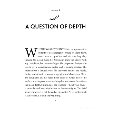 **Home Waters** by Adlard Coles provides an in-depth exploration into interviewing aspiring oceanography students about the complexities of ocean depth. The discussion includes insights on coastal currents and highlights the average ocean depth, approximately 4 km, across the vast Pacific, Indian, and Atlantic oceans.