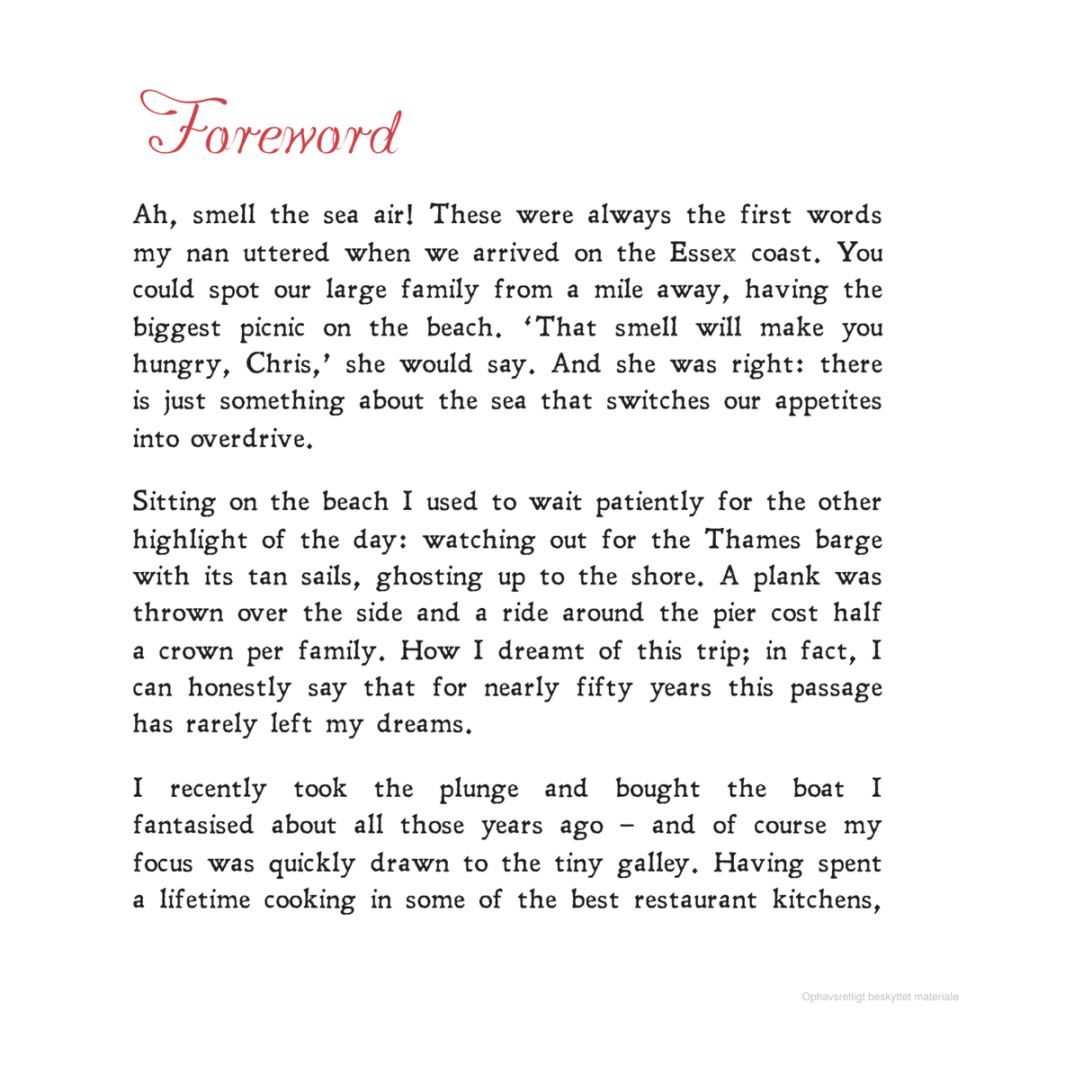The Boat Cookbook interior