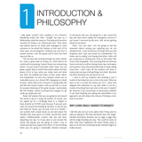 The "Introduction & Philosophy" page explores safe boating with careful planning and navigation for cruising sailors, referencing Stress-Free Sailing by Adlard Coles and Eric Hiscock's book, emphasizing emergency preparation and helping others.