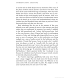 A page from *My Sand Life, My Pebble Life* by Adlard Coles vividly describes seaside nostalgia and memories of traveling to places like Cleethorpes and Northumberland. It reflects on family holidays during childhood summers, intertwined with personal experiences shaped by the pandemic and the inexorable passage of time.