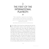 Page 15 of "Gordon Bennett and the First Yacht Race Across the Atlantic" by Adlard Coles features a chapter titled "The First of the International Playboys," with a Walt Whitman quote about New York, narrating Sam Jefferson's adventures amidst Bennett's extravagant lifestyle.