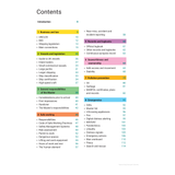 Text-based image displaying the table of contents from "Reeds Marine Deck 2: Crammer for Deck Officer Oral Exams" by Bloomsbury Publishing. Sections cover Business and Law, Vessels and Legislation, General Responsibilities, Safe Working, Records and Logbooks, Seaworthiness and Stability, Pollution Prevention, and Emergencies—essential for MCA oral exam preparation.