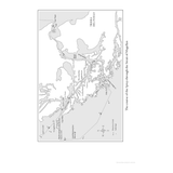 A detailed map from "Sailing Alone Around the World" by Adlard Coles illustrates Joshua Slocum's solo circumnavigation of the ship "Spray" through the Strait of Magellan. It includes geographic details such as Tierra del Fuego, Cape Pillar, and various bays, along with a compass rose for orientation.