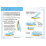 Page from the RYA Day Skipper Handbook (Sail) by the Royal Yachting Association, titled "Coming Alongside." It features detailed nautical diagrams and step-by-step instructions for berthing a sailboat alongside a finger pontoon. The sections delve into wind and tide effects, approach angles, and safety tips designed to elevate your coastal sailing skills.