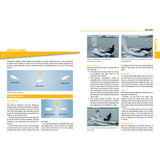 The ILCA Book by Fernhurst Books offers a comprehensive sailing guide on reaching angles against the wind, covering broad, beam, and close reach. Features two images: an ILCA dinghy on water and a wind chart. Discusses medium winds, sail control, and effective sailing techniques.