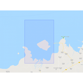 Admiralty Chart IN2051: Salaya Harbour by Admiralty is a digital nautical map showing labeled coastal locations like "Nerantza," "Nerada," and "Paralia Neratza," with detailed roads, shoreline, and water features in standard chart style.