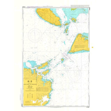Admiralty Chart JP1053: Irago Suido and Approaches by Admiralty offers detailed coverage with yellow coastal outlines, water depths, navigation routes, maritime info, clear labels, and a legend in the lower left corner.