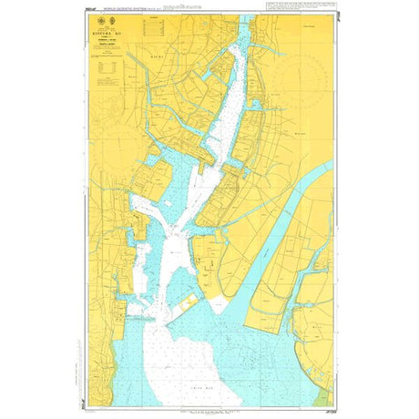 The Admiralty Chart JP1056: Kinuura Ko by Admiralty depicts the waterways, coastlines, docks, and ports of Kinuura Ko in compliance with ADMIRALTY Standard Nautical Charts and SOLAS regulations for safe navigation.