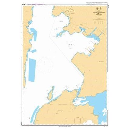 Admiralty Chart JP1109: Kure Ko and Approaches by Admiralty provides detailed coverage of waterways, harbors, navigational aids, and coastlines around Kure Ko to support safe navigation.