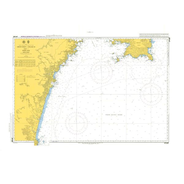 Admiralty Chart JP1220: Ashizuri Misaki to Miyazaki Ko by Admiralty displays coastal details, water depths, navigational markings, shipping routes, and coastal features of the area to support safe navigation.