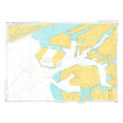 Admiralty Chart JP123: Osaka provides detailed coverage of Osaka’s waterways, docks, and navigation markers for safe sailing, with yellow-shaded land, blue water, and an inset map—reflecting Admiralty chart quality.