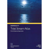 Cover of "Admiralty Tidal Stream Atlas NP222: Firth of Clyde and Approaches" by the United Kingdom Hydrographic Office features a moonlit sea beneath a cloudy sky, ideal for voyage planning with precise tidal stream data. First edition published in 1992.