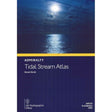 The "Admiralty Tidal Stream Atlas NP233: Dover Strait" by the United Kingdom Hydrographic Office, 3rd Edition, 1995, is vital for voyage planning. Its cover shows a moonlit ocean with clouds reflecting light, indicating tidal stream directions crucial for safe navigation.