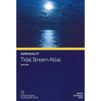 The cover of the "Admiralty Tidal Stream Atlas NP263: Lyme Bay" 1st Edition (2003) by United Kingdom Hydrographic Office is ideal for voyage planning, depicting a night sky and a bright moon reflecting over ocean waters.