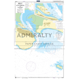 Admiralty Chart NZ6821: Bluff Harbour and Entrance details water depths, coastal features, and shipping routes for safe navigation near Bluff Harbour, New Zealand, with inset map and signature Admiralty branding.