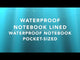 Waterproof Notebook Lined