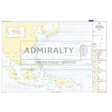 Admiralty Routeing Chart 5141(9): Malacca Strait to Marshall Islands - September by Admiralty. Features navigation markings, ocean passages, inset maps, a legend, and a prominent "ADMIRALTY" watermark across Southeast Asia to the Marshall Islands.