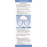 Infographic "4. Wind Variation" in Fernhurst Books' Wind Companion explores gusts, lulls, their causes, and effects with a cloud diagram. A section offers strategies to anticipate these changes to enhance sailing success across hemispheres.