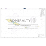 Product image of Admiralty Chart WS111 | Samoa Islands, featuring navigational markings, depth soundings, and coastal features, essential for safe marine navigation. It could be displayed as an art piece or used for navigation on a boat or ship.